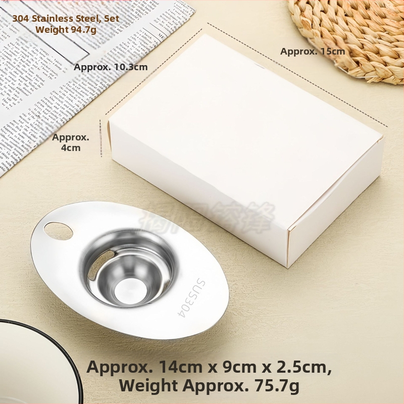 Oddeľovač bielkov zo zliatiny nerezovej ocele – ručný kuchynský nástroj s potlačou loga a možnosťou prispôsobenia privátnych značiek