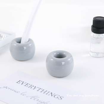 Kerámiából készült fogkefetartó – egyéni logónyomtatás, egyedi készítés, márka Cili, 1 rekesz