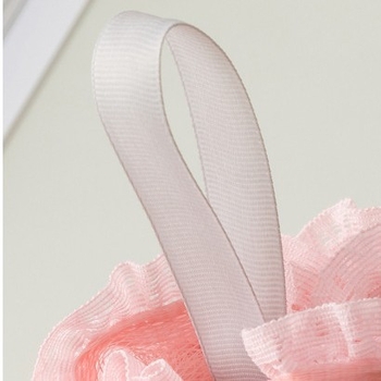 Csipkés fürdőgolyó, PE anyag, Zhejiang eredetű, dobozban 200 darab, testreszabás elérhető