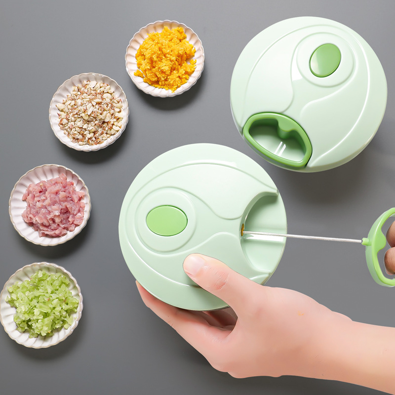 Kézi fokhagymanyomó, többfunkciós konyhai eszköz, márka Happy Mommy, anyag PS/ABS/PP és rozsdamentes acél