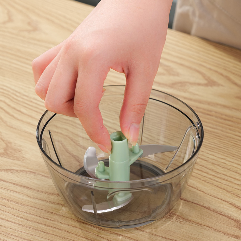 Kézi fokhagymanyomó, többfunkciós konyhai eszköz, márka Happy Mommy, anyag PS/ABS/PP és rozsdamentes acél