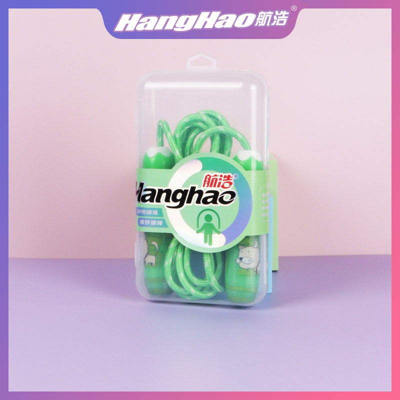 Hanghao dječja preskakalica s plastičnim držačima, sprječava zaplitanje, podesiva, u kutiji