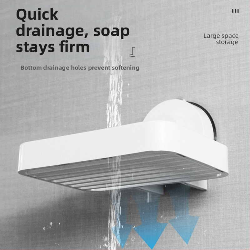 DEHUB držač sapuna za kupaonicu od nehrđajućeg čelika, prilagodljiv, paket od 10