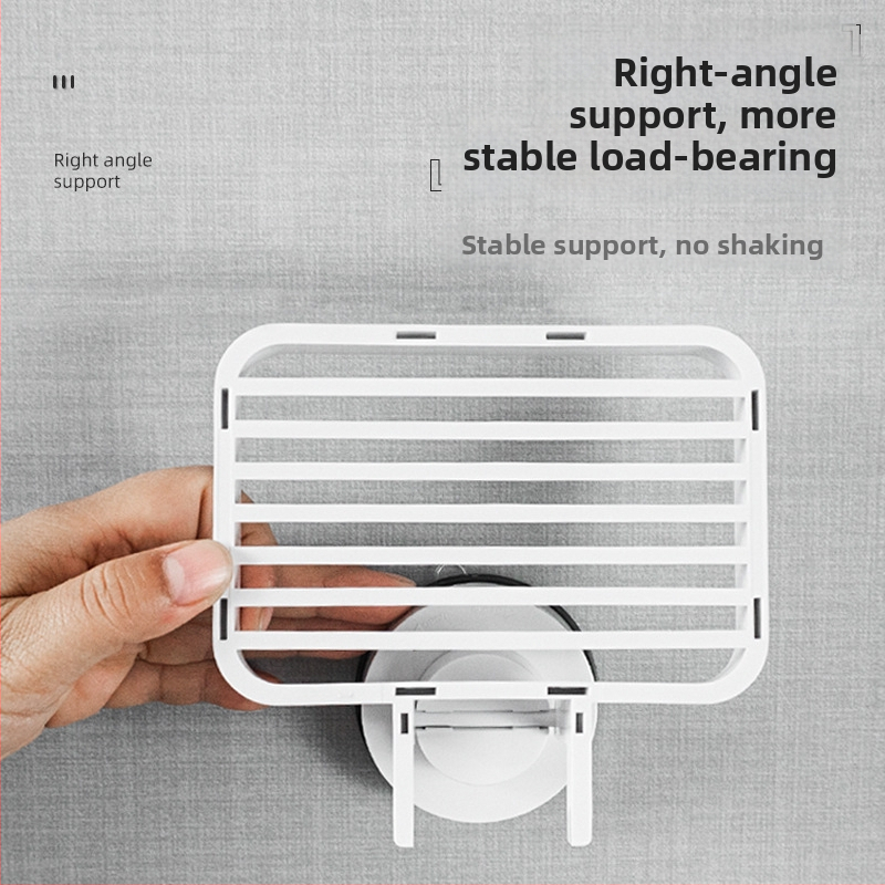 DEHUB držač sapuna za kupaonicu od nehrđajućeg čelika, prilagodljiv, paket od 10