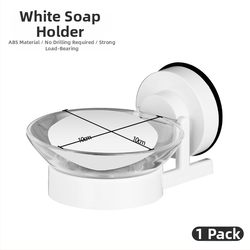 DEHUB držač sapuna za kupaonicu od nehrđajućeg čelika, prilagodljiv, paket od 10