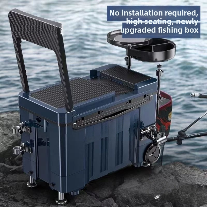 Sada rybárskeho boxu s kapacitou 80+; textilný materiál