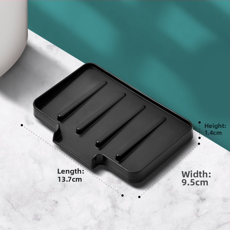 Cutie de săpun montată pe perete cu ventuză — material PP, brand Mo Yaxin, neimportat, fără personalizare