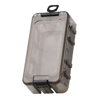 Cutie de depozitare ABS pentru accesorii de pescuit, organizator compact pentru cârlige, năluci și accesorii mici.