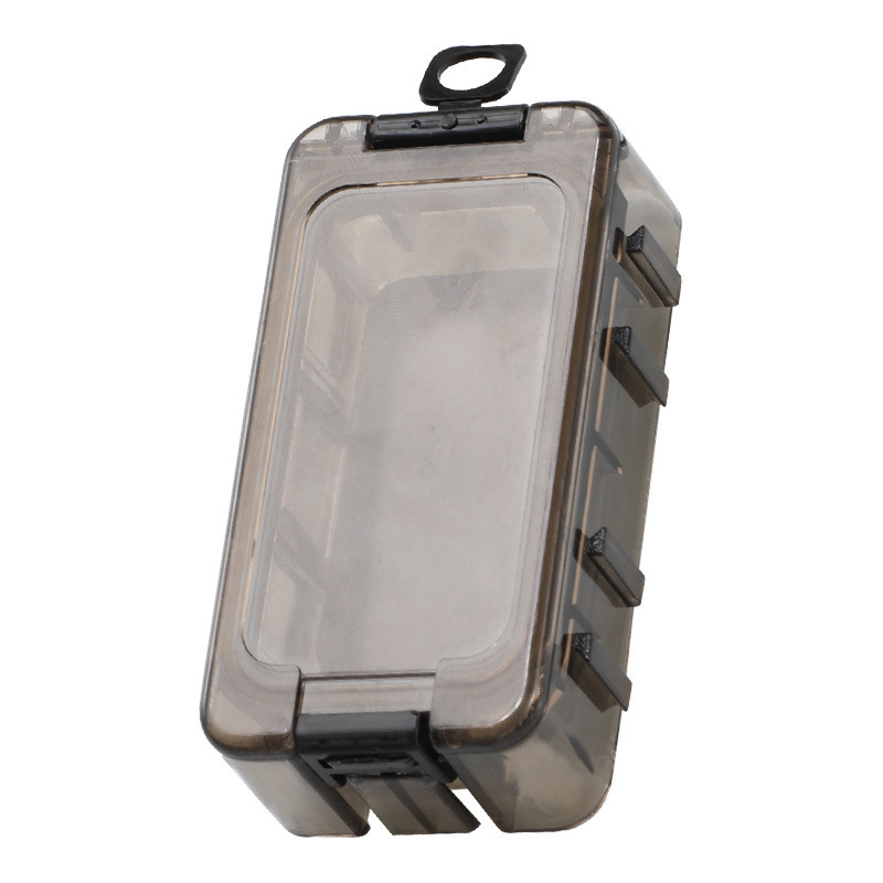 Cutie de depozitare ABS pentru accesorii de pescuit, organizator compact pentru cârlige, năluci și accesorii mici.
