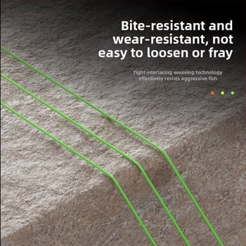 Corona PE glavna ribolovna linija, 8-vlakna, dugi bacanje, jaka