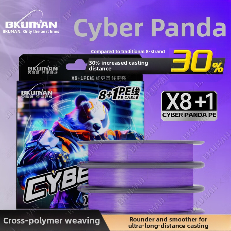 Bkuman glavna linija, PE materijal, nosivost 3-33 kg.