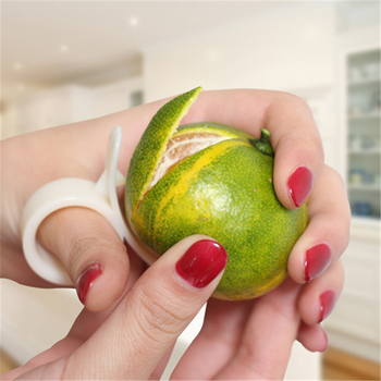 Обелвач за портокали с пръстен — PP материал, неравна форма, инструмент за обелване на цитрусови плодове, Есента 2013 г.