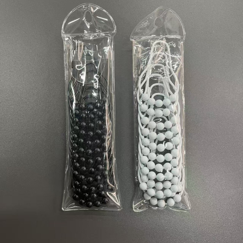 Far Hong nehrđajući čelik prsteni za tuš zavjese s pet kuglica, u obliku tikve