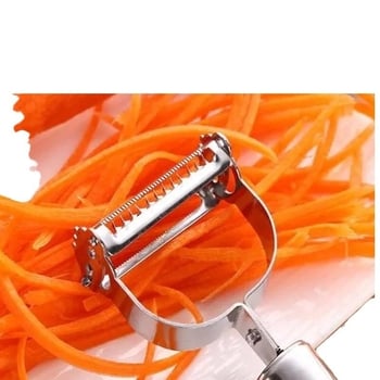 Комплект от три обелачки за плодове и зеленчуци от неръждаема стомана