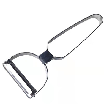 Curățitor de legume din oțel inoxidabil, fixare pe card, design mobil, pentru cartofi, fructe și pepene