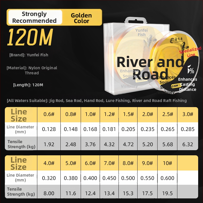 Glavna ribolovna linija — najlon linija, marka Cloud flying fish, kategorija: ribolovna linija
