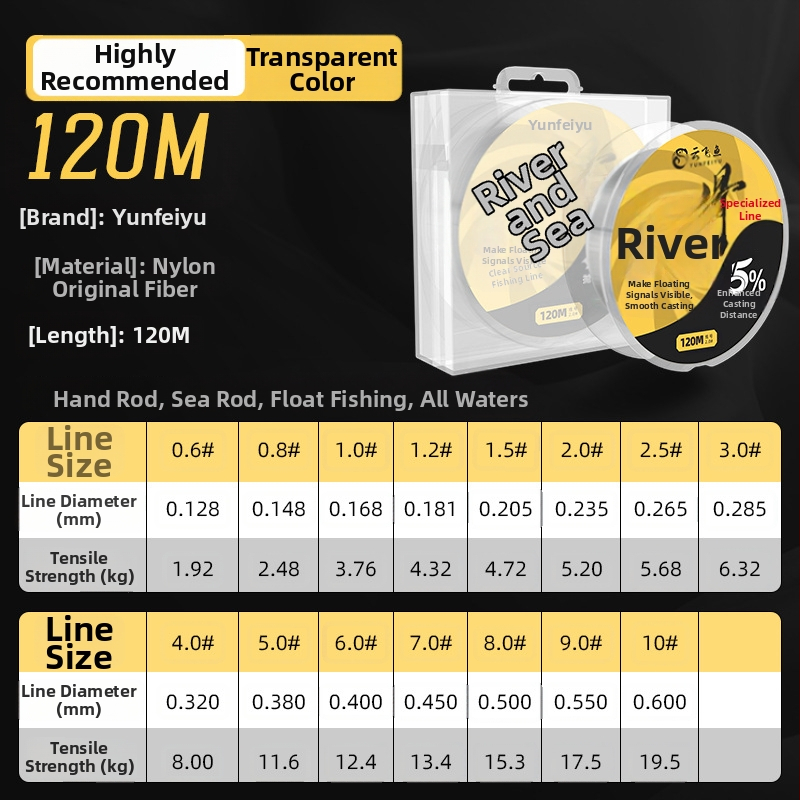 Glavna ribolovna linija — najlon linija, marka Cloud flying fish, kategorija: ribolovna linija