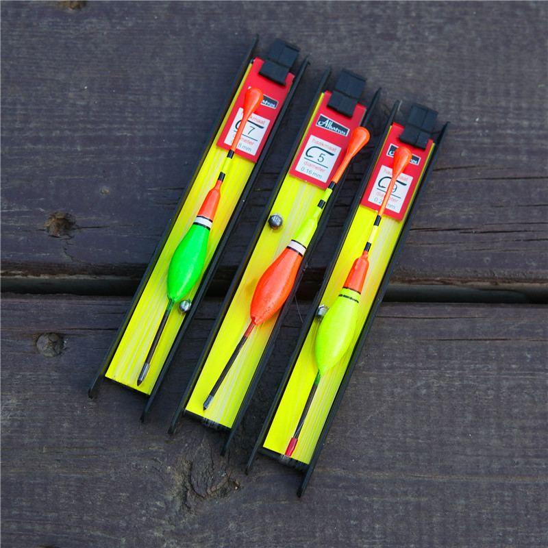 Set plutajuće linije za plitke vode s pluta od pjene, plovak s velikim trbuhom, olovni utezi, spojeni udici