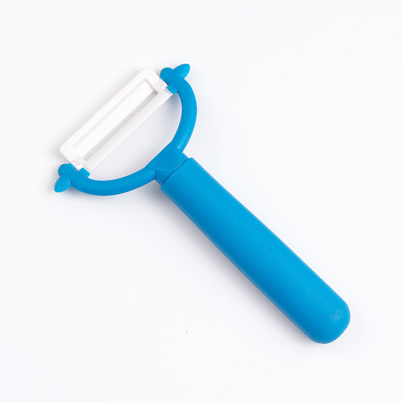 Peeler pentru legume și fructe – instrument multifuncțional, plastic + metal, stil modern minimalist, logo tipărit