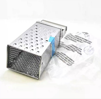 Многофункционално квадратно ренде от неръждаема стомана за зеленчуци и плодове, автоматично и умно, плосък дизайн.