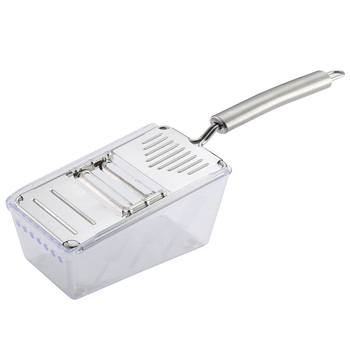 Huiheng πολυλειτουργικός τρίφτης κουζίνας από ανοξείдωτο ατσάλι με κουτί, προσαρμοσμένη επεξεργασία και εκτύπωση λογότυπου