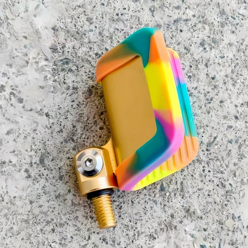 Suport Titan pentru undițe din oțel inoxidabil cu cap de revenire automată și cap cu formă de coarne de capră, acoperire din cauciuc