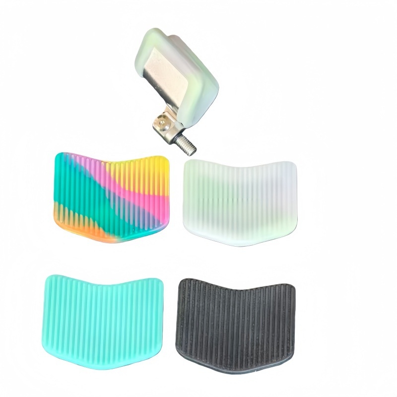 Suport Titan pentru undițe din oțel inoxidabil cu cap de revenire automată și cap cu formă de coarne de capră, acoperire din cauciuc