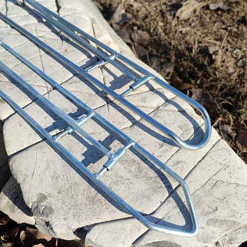 Metalni držač ribolovne štapove – dvostruka namjena, sklopivi, višestruko okretan, za more, Fort tip