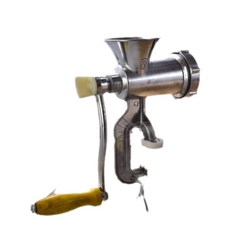 JCW-46 Măcinător de carne manual din aliaj de aluminiu pentru uz casnic; măcinare carne, legume și ardei iute