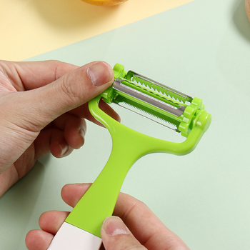 Aparat rotativ pentru curățat legume și răzuitor de fructe, ABS — unealtă de bucătărie, multifuncțională