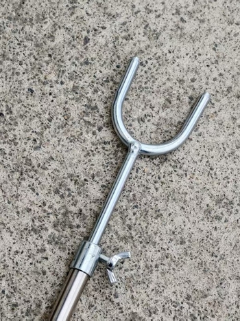 Suport pentru lansete de pescuit cu inserție în sol – metal Yingfeng, model 1004478436