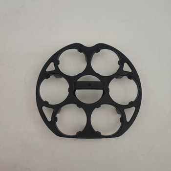 Formă pentru ouă cu 7 găuri, rotundă, din plastic, multifuncțională (7 găuri; rotundă; plastic; fierbere/abur)