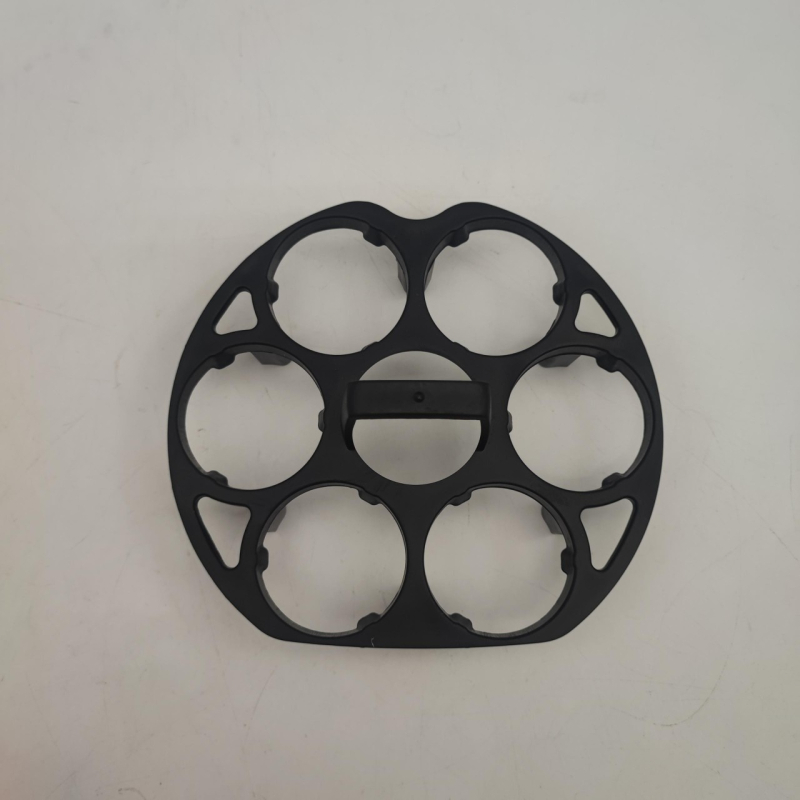 Formă pentru ouă cu 7 găuri, rotundă, din plastic, multifuncțională (7 găuri; rotundă; plastic; fierbere/abur)