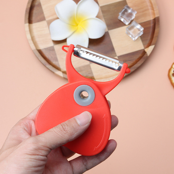 Curățitor/rasor portabil 3 în 1 — Material PP, logo personalizabil, feliază și rade fructe și legume