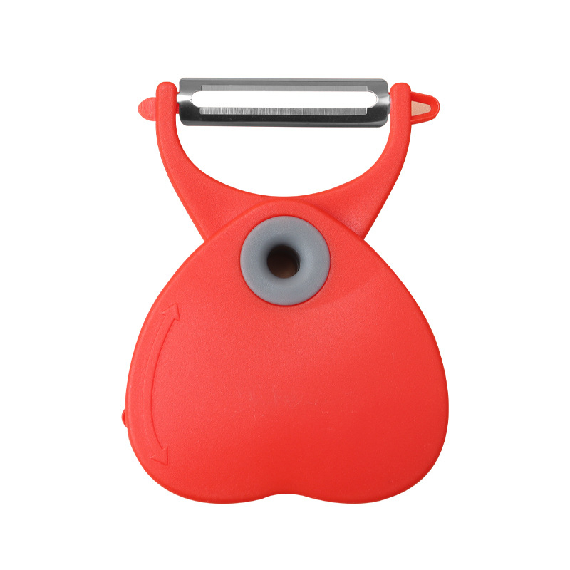 Curățitor/rasor portabil 3 în 1 — Material PP, logo personalizabil, feliază și rade fructe și legume