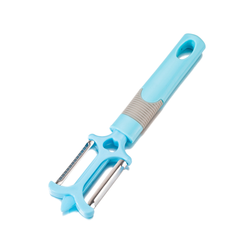 Curățător de legume Chunmei, multifuncțional, construcție din plastic și oțel inoxidabil