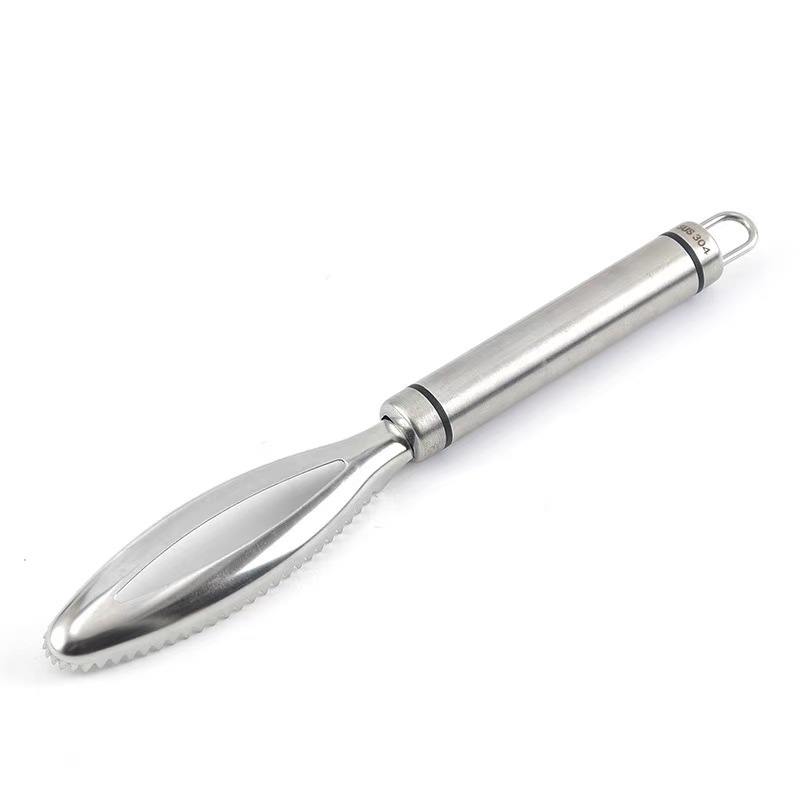 Racletă din oțel inoxidabil pentru solzi de pește, multifuncțională, ustensilă de bucătărie