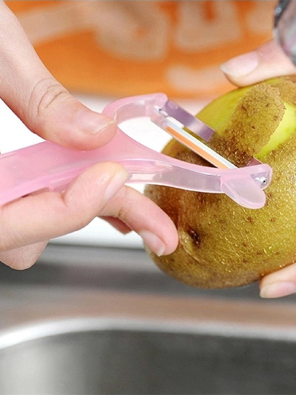 Curățător de fructe și legume ECHO – origine Japonia, lamă din oțel inoxidabil, mâner din polipropilenă