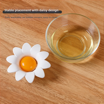 Separátor bielkovín s dizajnom chryzantémy, plastový, ručný, kód 897326574, moderný minimalistický štýl, na domáce použitie