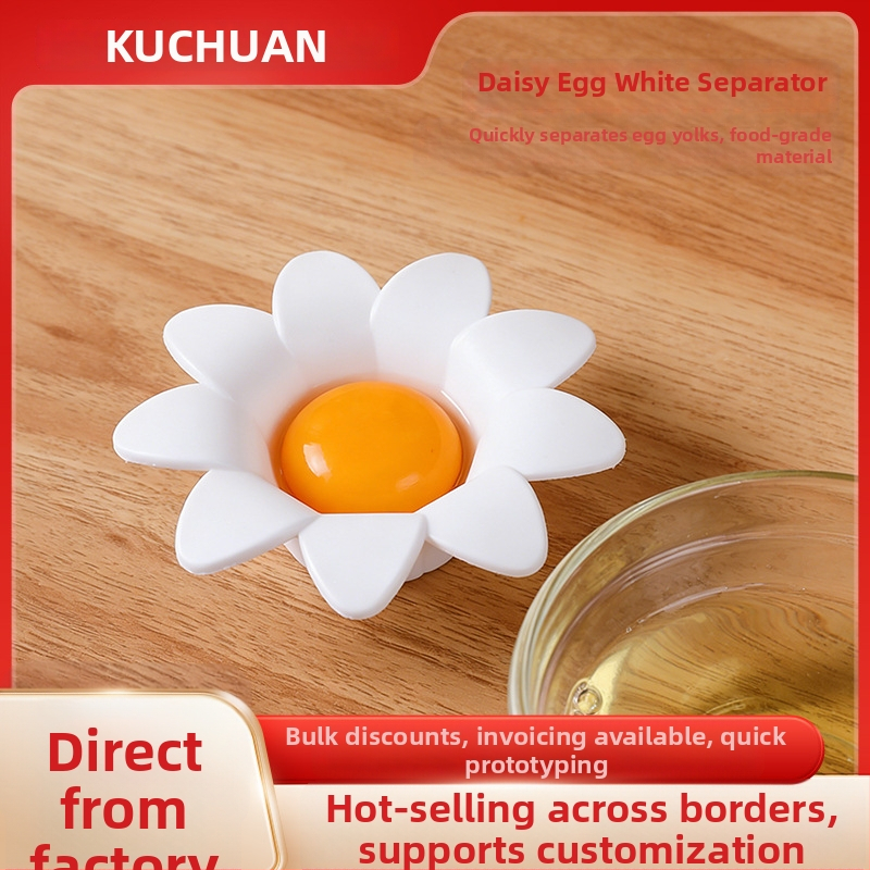 Separátor bielkovín s dizajnom chryzantémy, plastový, ručný, kód 897326574, moderný minimalistický štýl, na domáce použitie