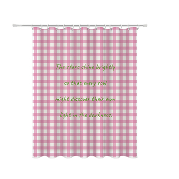 Perdea de duș - Poliester, Stil INS, Design personalizabil, Imprimare logo, Vianna