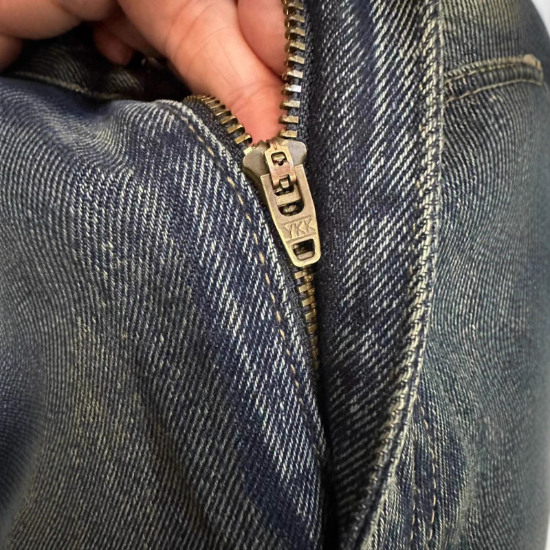 Ženske traperice s srednjim visokim strukom, produžena duljina, denim od pamuka s elastanom, labavi kroj, ravne nogavice, jesen 2025