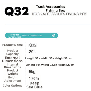 Rybárska krabička, značka Continuous Ball, materiál PP, kapacita 25–32