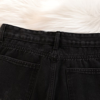 Traperice: elastične, slim-fit i ravne nogavice, poliesterska mješavina tkanine, vintage euro-američki stil, za proljeće