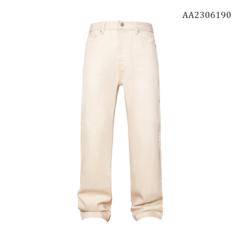 Traperice vintage straight kroja, 13.5 oz gusta pamuka, srednji struk, zip zatvarač, više džepova
