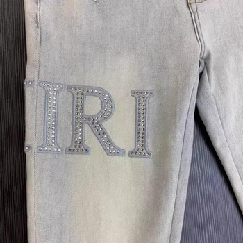 Muške traperice – visoki struk, kratke nogavice, pamukasti denim s mikro-elastičnošću, zip
