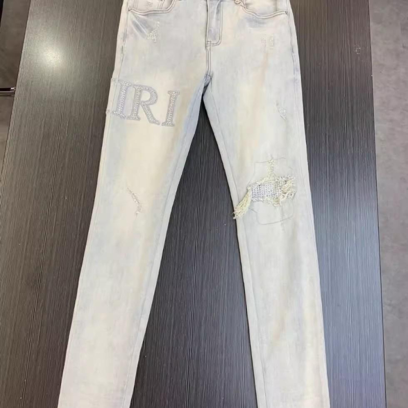 Muške traperice – visoki struk, kratke nogavice, pamukasti denim s mikro-elastičnošću, zip