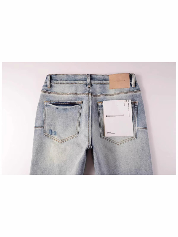 Muške slim-fit traperice s patch izvezenim detaljima i oštećenjima, srednji obim struka, zatvarač, mikroelastičnost