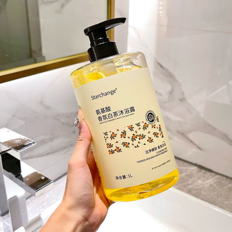 Duobiko tusfürdő – fürdőkészlet 1000 ml, frissítő hatás, családi használatra, 3 év eltarthatóság