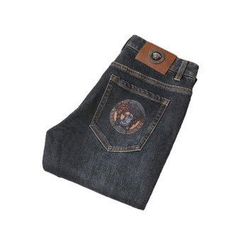 Traperice, slim fit, korejski stil, srednji pojas, zip